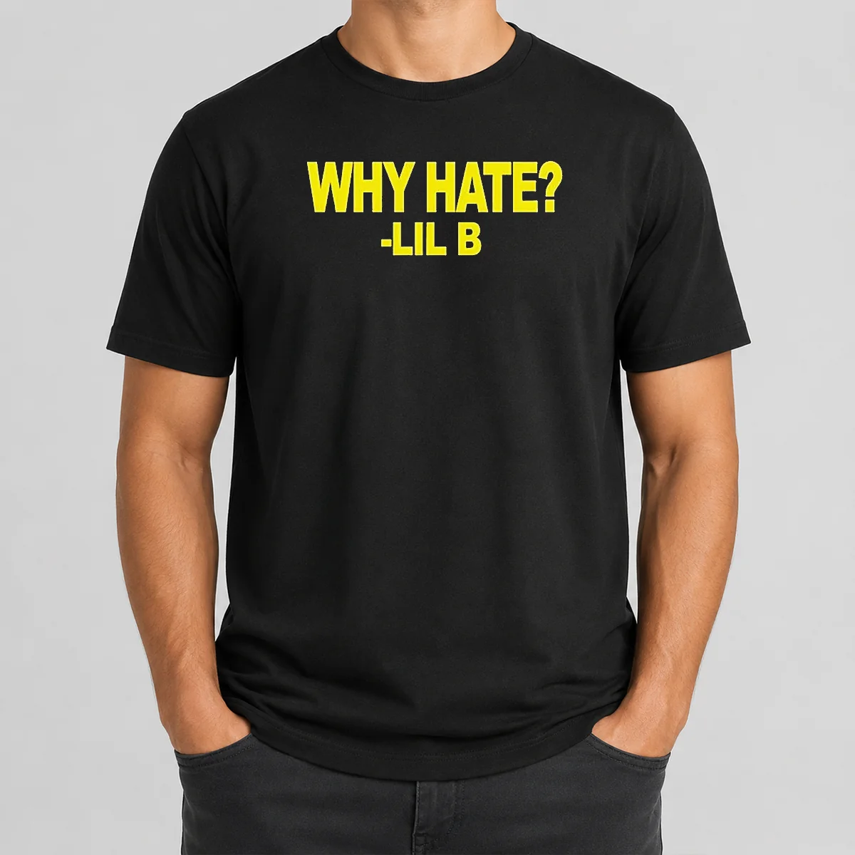 Nice Basedworld Lil B Why Hate Based God Rap Shirt