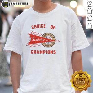 Pretty Schiefer Racing Choice Of Champions Forged Aluminum Flywheels Clutches T-Shirt