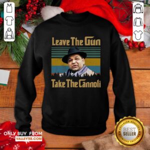 Alternative view of Perfect Peter Clemenza Godfather Leave The Gun Take The Cannoli Vintage Shirt