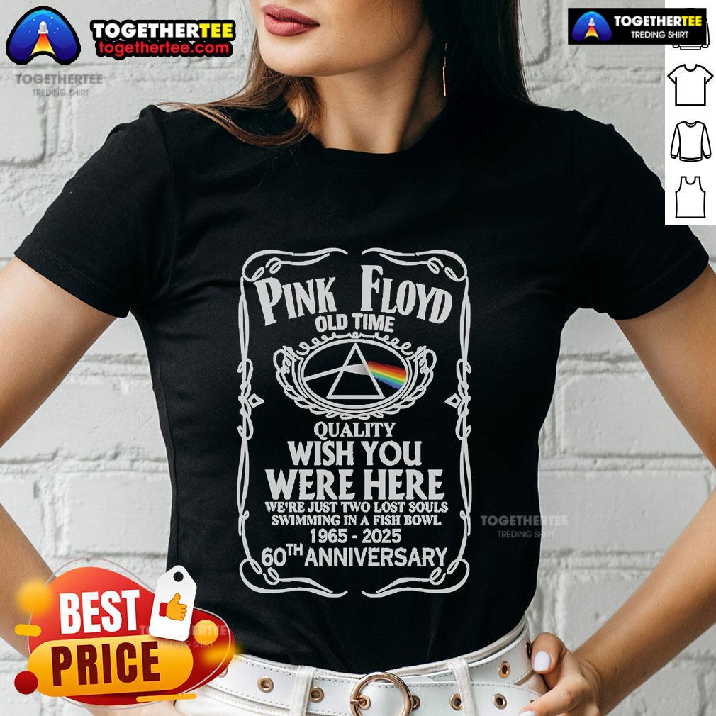 Premium Pink Floyd Old Time Quality Wish You Were Here 65th Anniversary 1965-2025 T-Shirt - Image 3