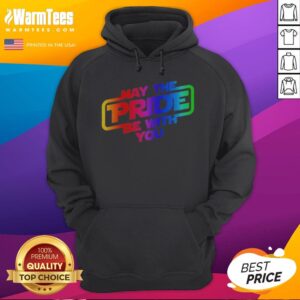 Alternative view of Funny Star Wars May The Pride Be With You LGBTQ Pride Rainbow Graphic Shirt
