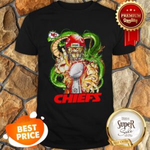 Nice Kansas City Chiefs Son Goku Kamehameha Super Bowl Dragon Ball Shirt