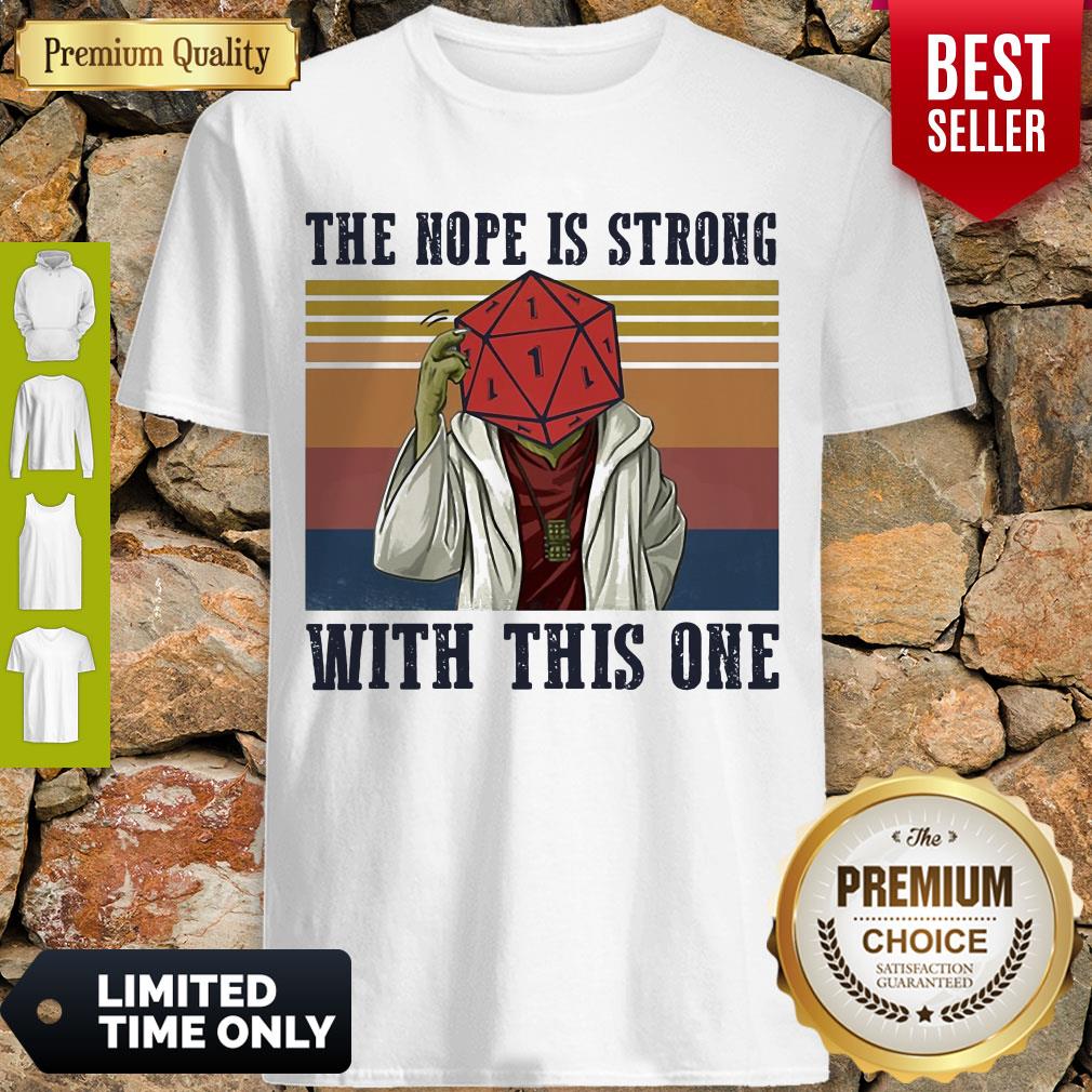 Hot Star Wars Yoga The Nope Is Strong With This One Vintage Shirt