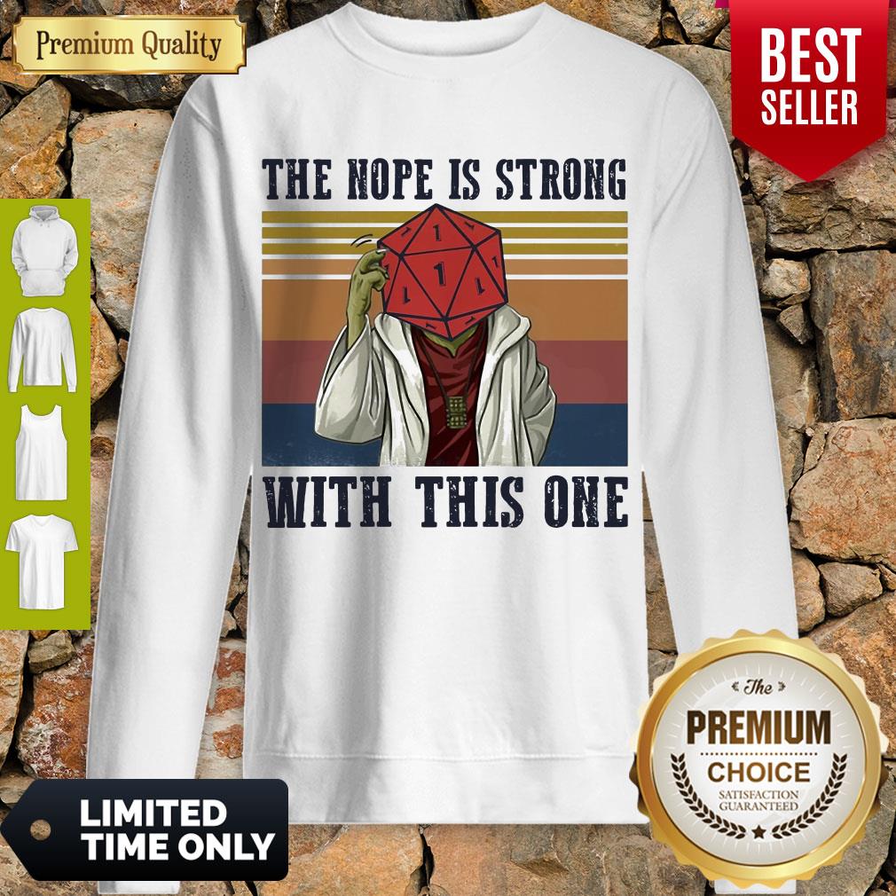 Hot Star Wars Yoga The Nope Is Strong With This One Vintage Shirt - Image 4