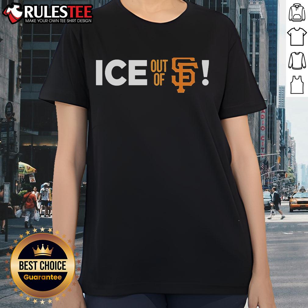 Official ICE Out Of SF San Francisco T-Shirt - Image 3