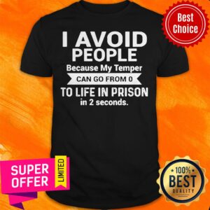 Awesome Beautiful I Avoid People Shirt