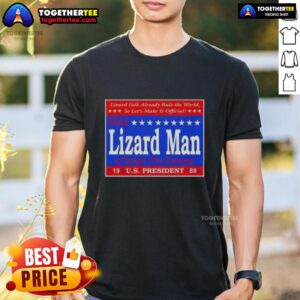 Good Vote Lizard Man Of Scape Ore Swamp Us President 1988 T-Shirt