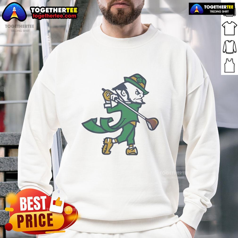 Top Notre Dame Fighting Irish Golf T-Shirt - Image 5