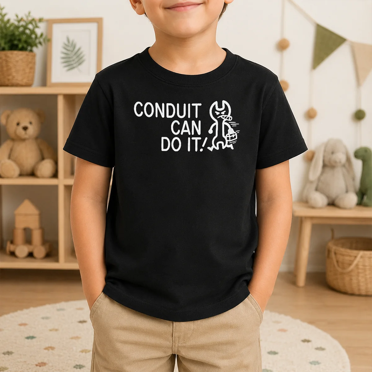 Pretty Funny Conduit Can Do It Shirt - Image 9