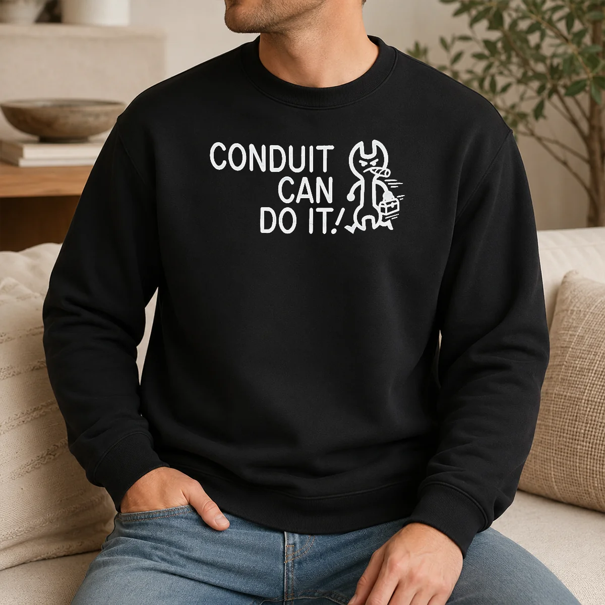 Pretty Funny Conduit Can Do It Shirt - Image 7