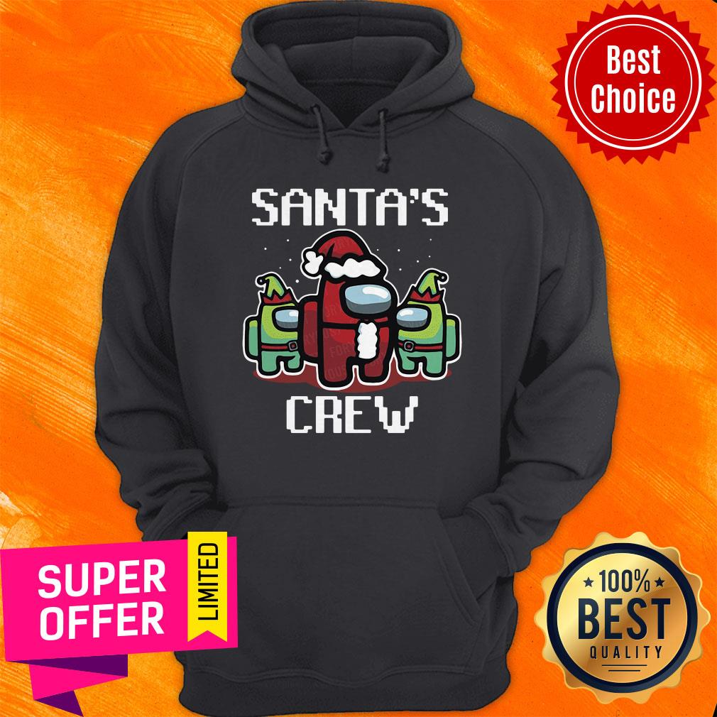 Funny Santa'S Crew Among Us Christmas Shirt - Image 2