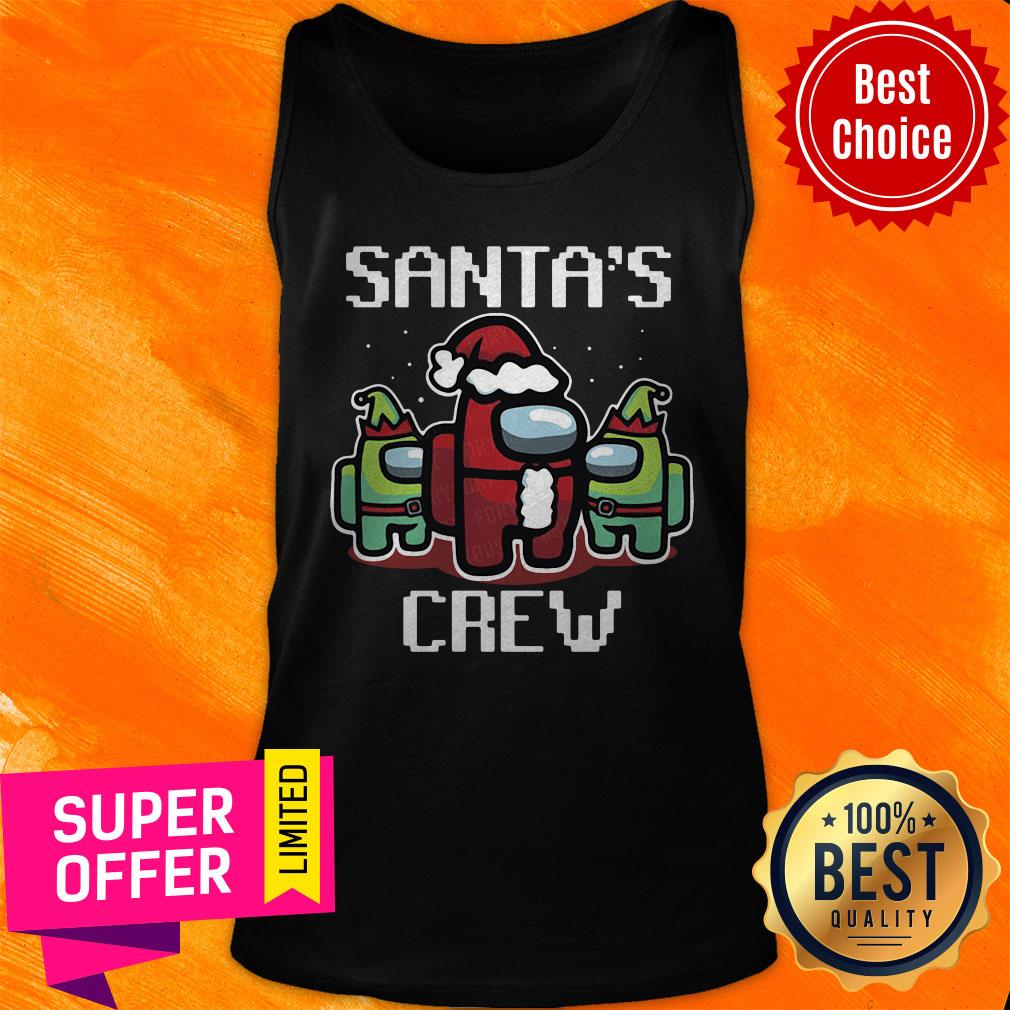 Funny Santa'S Crew Among Us Christmas Shirt - Image 4