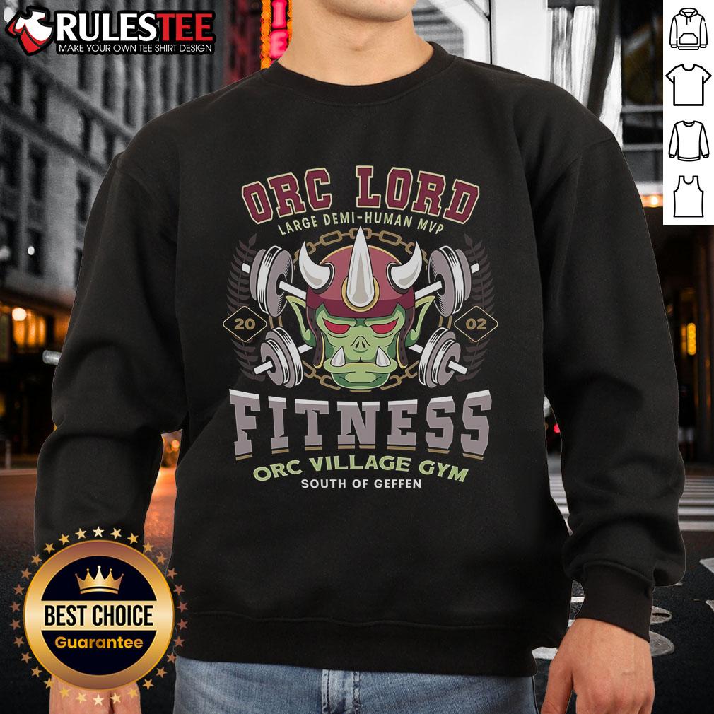 Awesome Geffen Orc Village Fitness Gym T-Shirt - Image 5