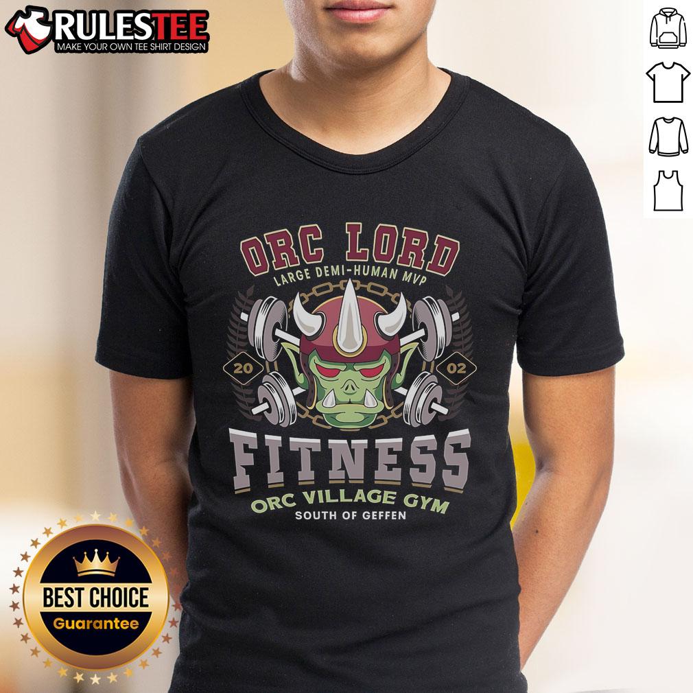 Awesome Geffen Orc Village Fitness Gym T-Shirt