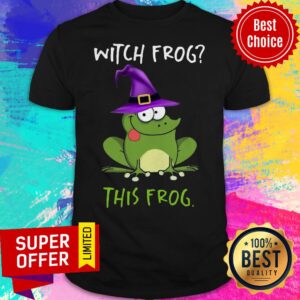 Funny Witch Frog The Frog Shirt