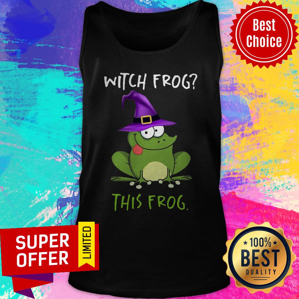 Funny Witch Frog The Frog Shirt - Image 4
