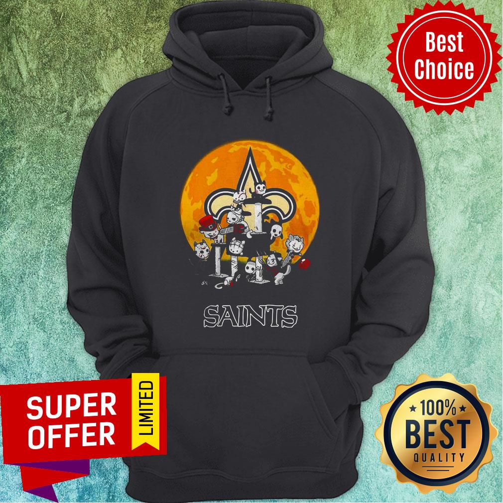 Nights Horror Characters Chibi Saints Halloween Shirt - Image 2