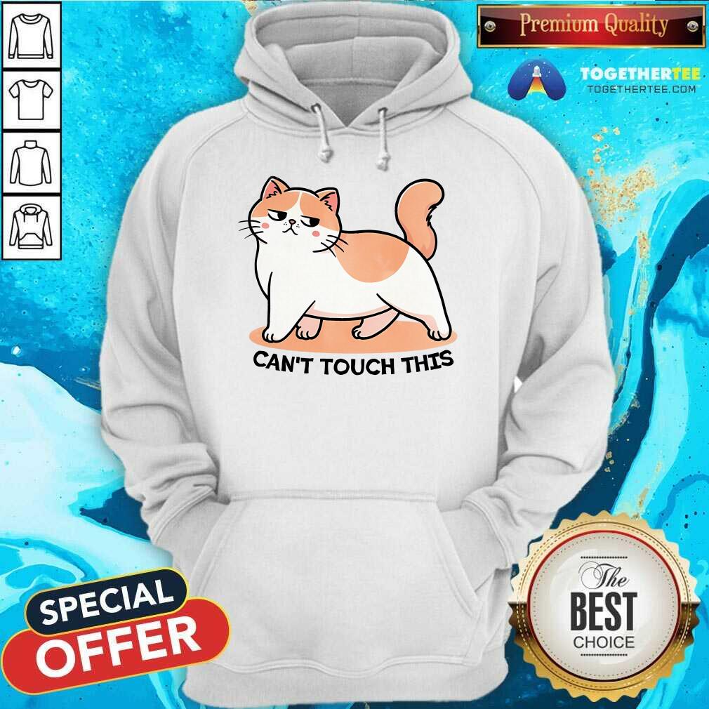 Nice Can't Touch This Cat T-Shirt - Image 5
