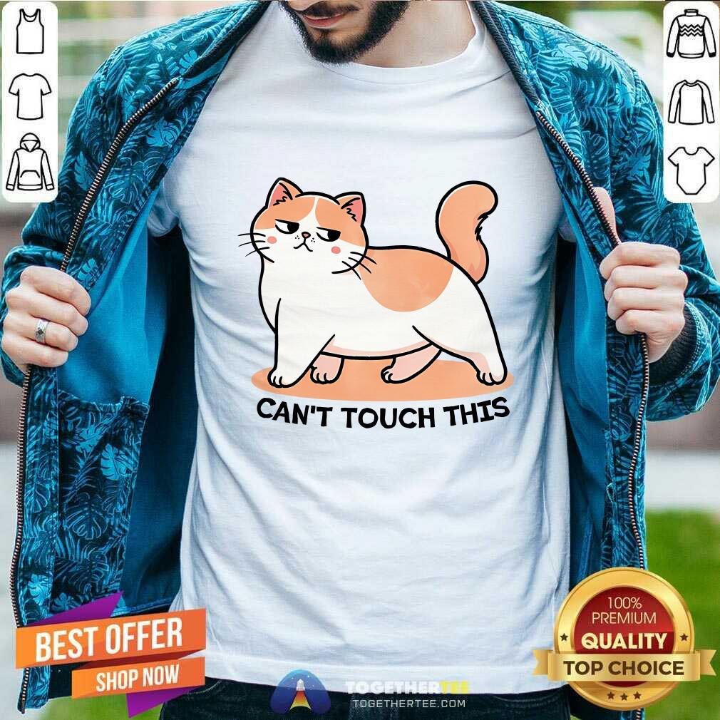 Nice Can't Touch This Cat T-Shirt