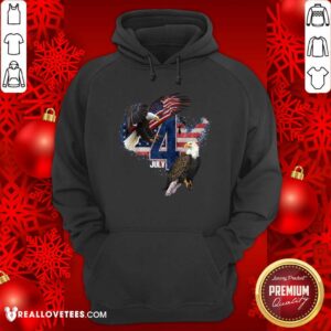 Alternative view of Eagle 4 Of July For Eagle Lover Shirt