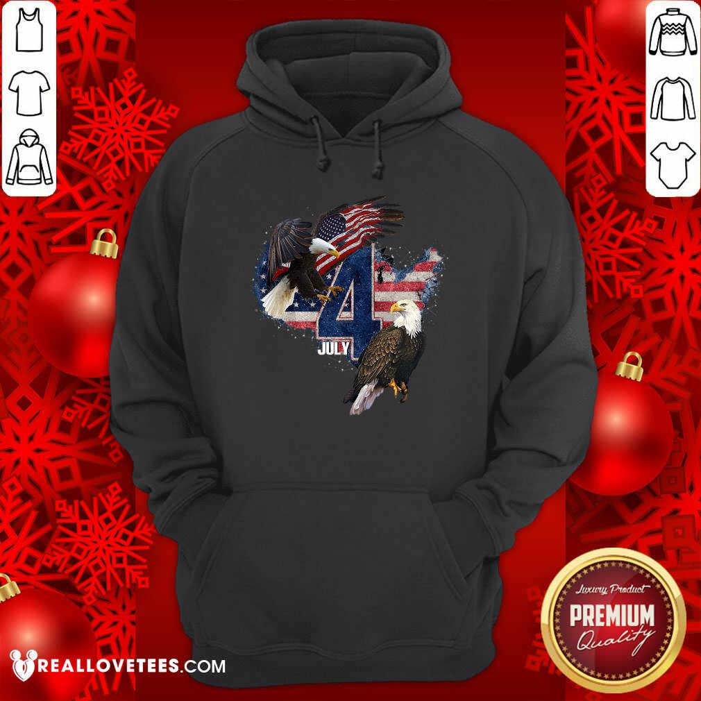 Eagle 4 Of July For Eagle Lover Shirt - Image 2