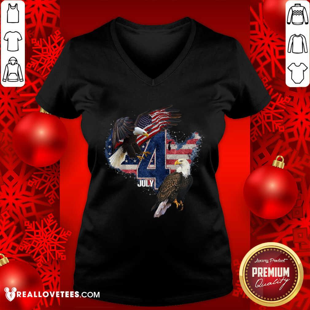 Eagle 4 Of July For Eagle Lover Shirt - Image 3