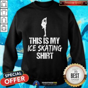 Alternative view of This Is My Ice Skating Shirt
