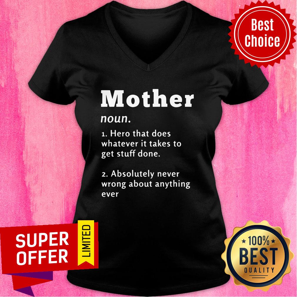 Mother Hero That Does Whatever It Take To Get Stuff Done Shirt - Image 2