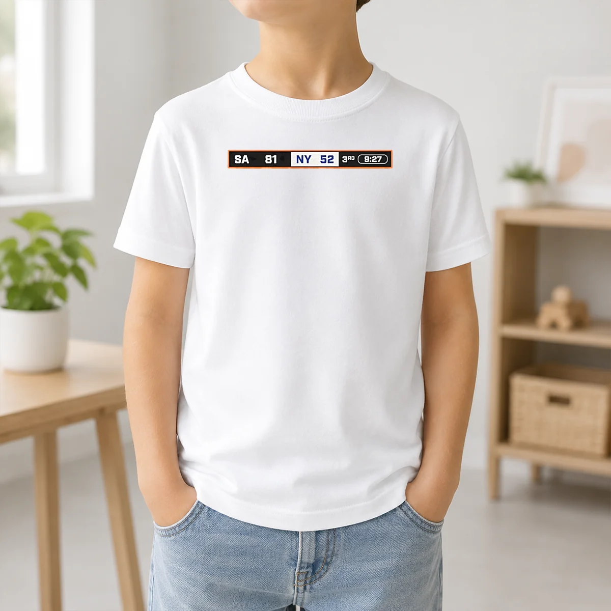 Pretty Scoreboard San Antonio Spurs 81 52 New York Knicks Basketball Meme NBA 2026 Shirt - Image 9