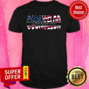 Counselor My Favorite People Call Me USA Flag Shirt