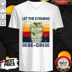 Alternative view of Let The Evening Be-gin Shirt