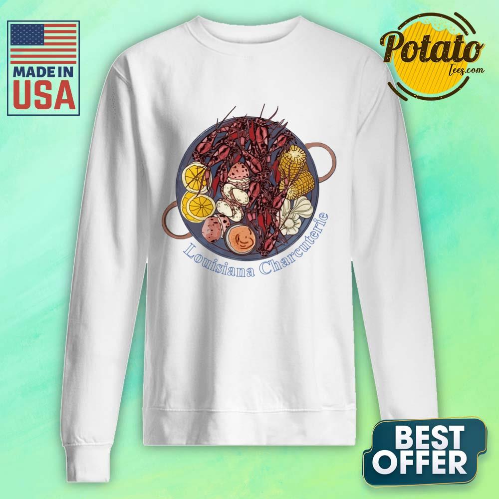 Louisiana Charcuterie Crawfish Shirt - Image 4