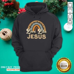 Alternative view of Rainbow Love Like Jesus Shirt