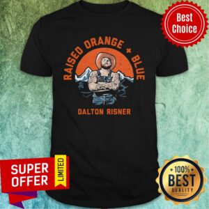 Official Dalton Risner Raised Orange And Blue Shirt