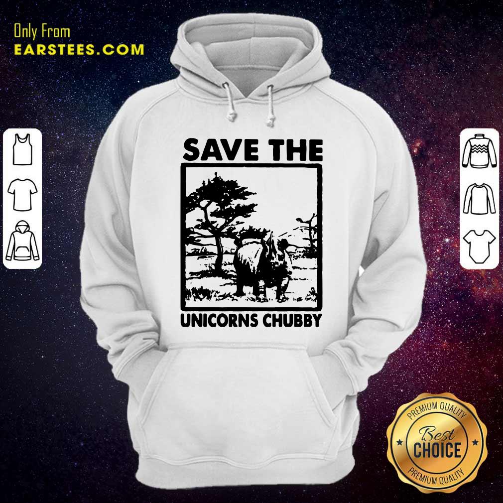 Awesome Save The Unicorns Chubby Shirt - Image 2