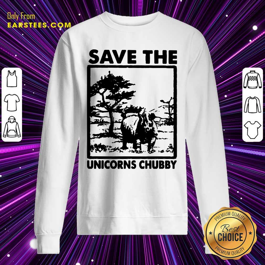 Awesome Save The Unicorns Chubby Shirt - Image 5