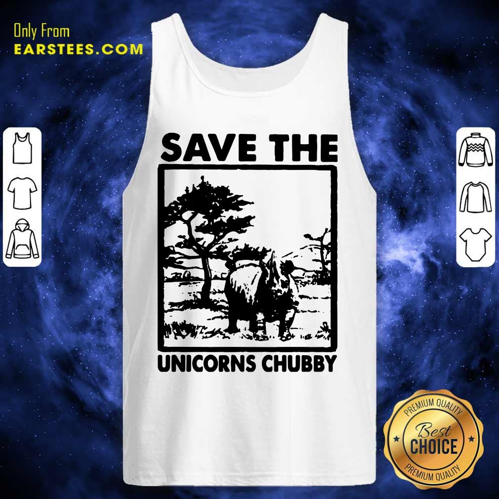 Awesome Save The Unicorns Chubby Shirt - Image 4