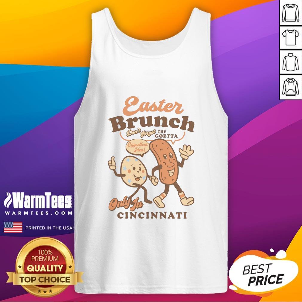Good Easter Brunch Goetta Egg Cartoon T-Shirt - Image 4