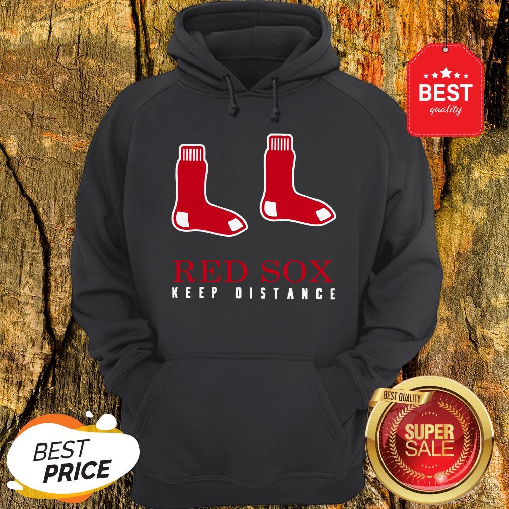 Good Boston Red Sox Keep Distance Shirt - Image 5