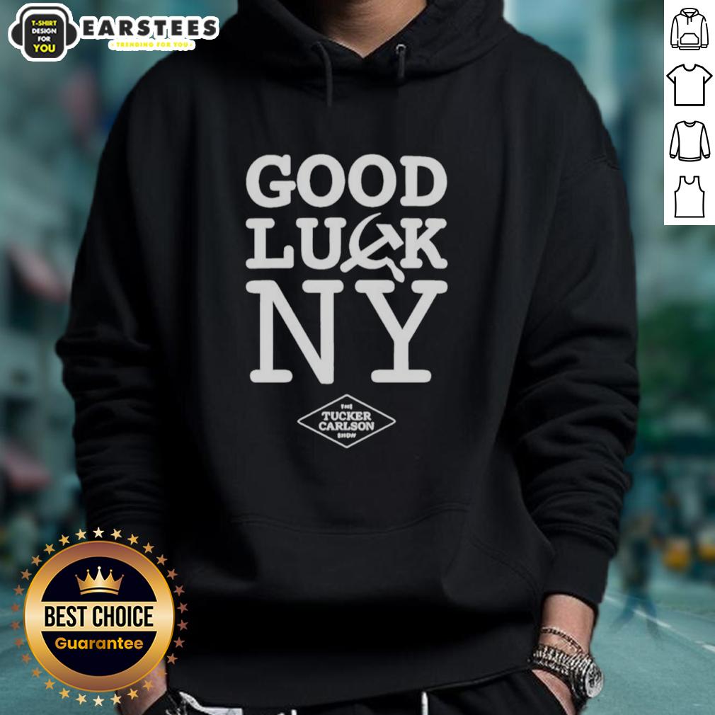 Awesome Good Luck Ny Tucker Carlson Show Hammer And Sickle T-Shirt - Image 2