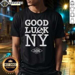 Awesome Good Luck Ny Tucker Carlson Show Hammer And Sickle T-Shirt