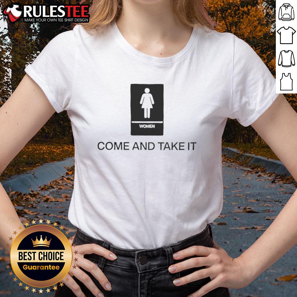 Top Nancy Mace Wearing Women Come And Take It For Congress T-Shirt - Image 3
