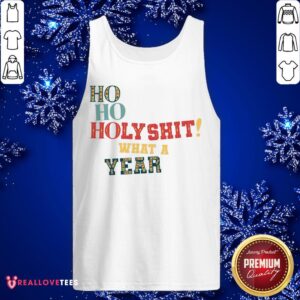 Alternative view of Awesome HoHo Holy Shit What A Year Shirt