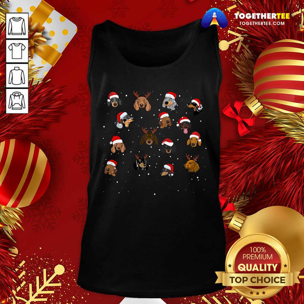 Cute Dogs Santa Merry Christmas Shirt - Image 3
