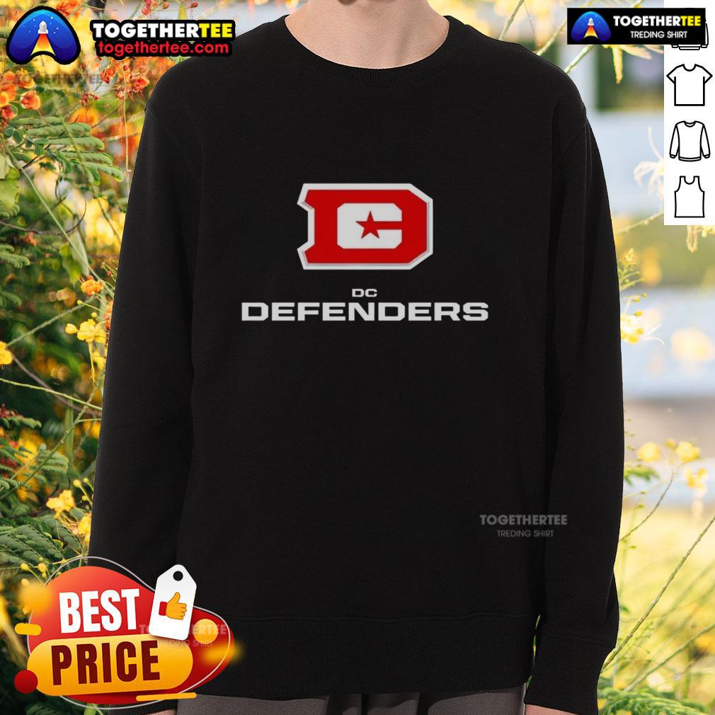 Hot DC Defenders Lockup Logo T-Shirt - Image 5