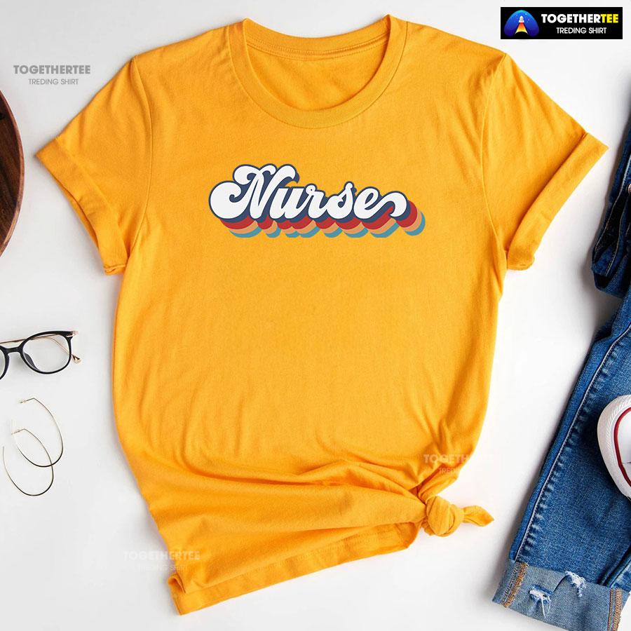 Nurse Nursing School Nurse Vibes T-Shirt - Image 11