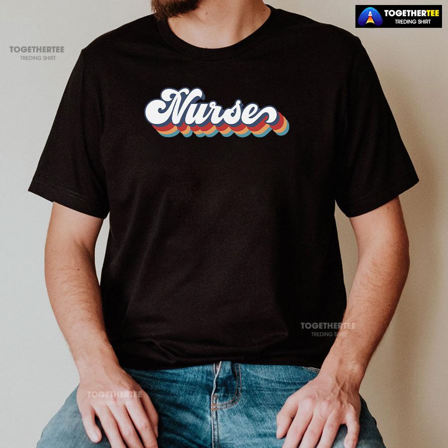 Nurse Nursing School Nurse Vibes T-Shirt - Image 2