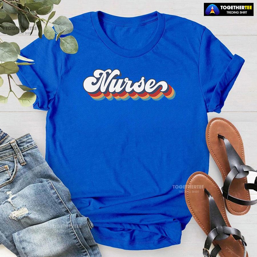 Nurse Nursing School Nurse Vibes T-Shirt - Image 6