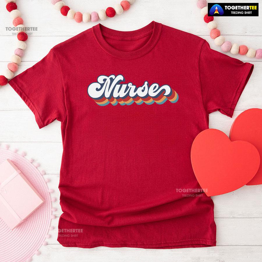 Nurse Nursing School Nurse Vibes T-Shirt - Image 8