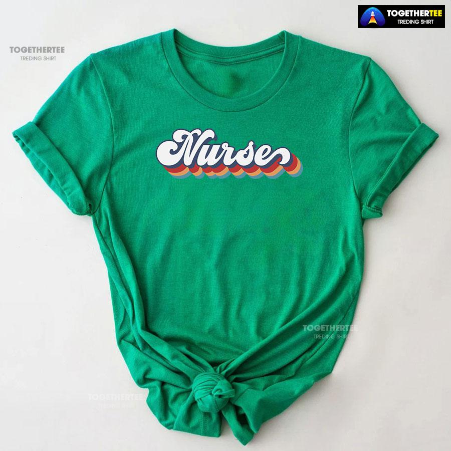 Nurse Nursing School Nurse Vibes T-Shirt - Image 9